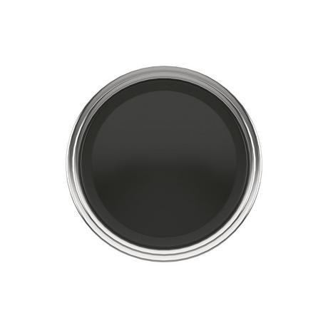 Anberlin Round Two Tone Cabinet Knob Matte Black
