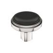 Anberlin Round Two Tone Cabinet Knob Matte Black, , large image number 4