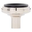 Anberlin Round Two Tone Cabinet Knob Matte Black - Polished Nickel, , large image number 2