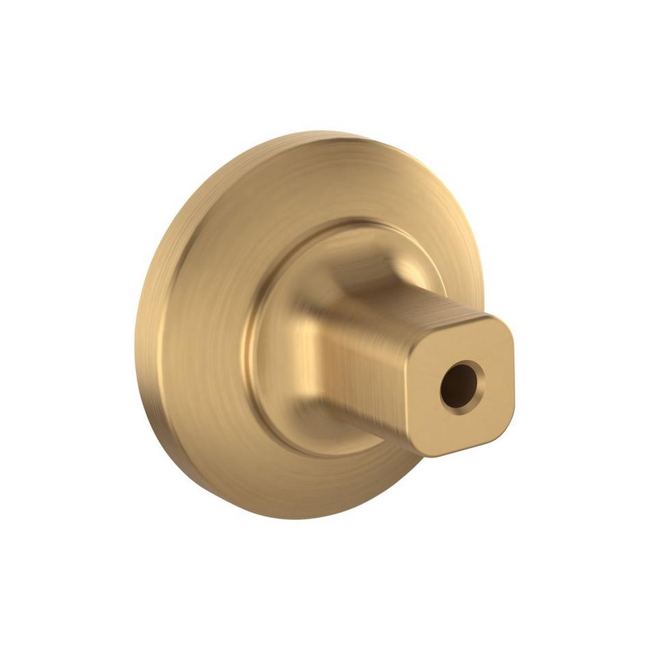 Anberlin Round Two Tone Cabinet Knob Matte Black - Champagne Bronze, , large image number 2