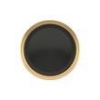 Anberlin Round Two Tone Cabinet Knob Matte Black - Champagne Bronze, , large image number 1