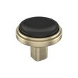 Anberlin Round Two Tone Cabinet Knob Matte Black, , large image number 3