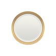 Anberlin Round Two Tone Cabinet Knob Matte White - Champagne Bronze, , large image number 1