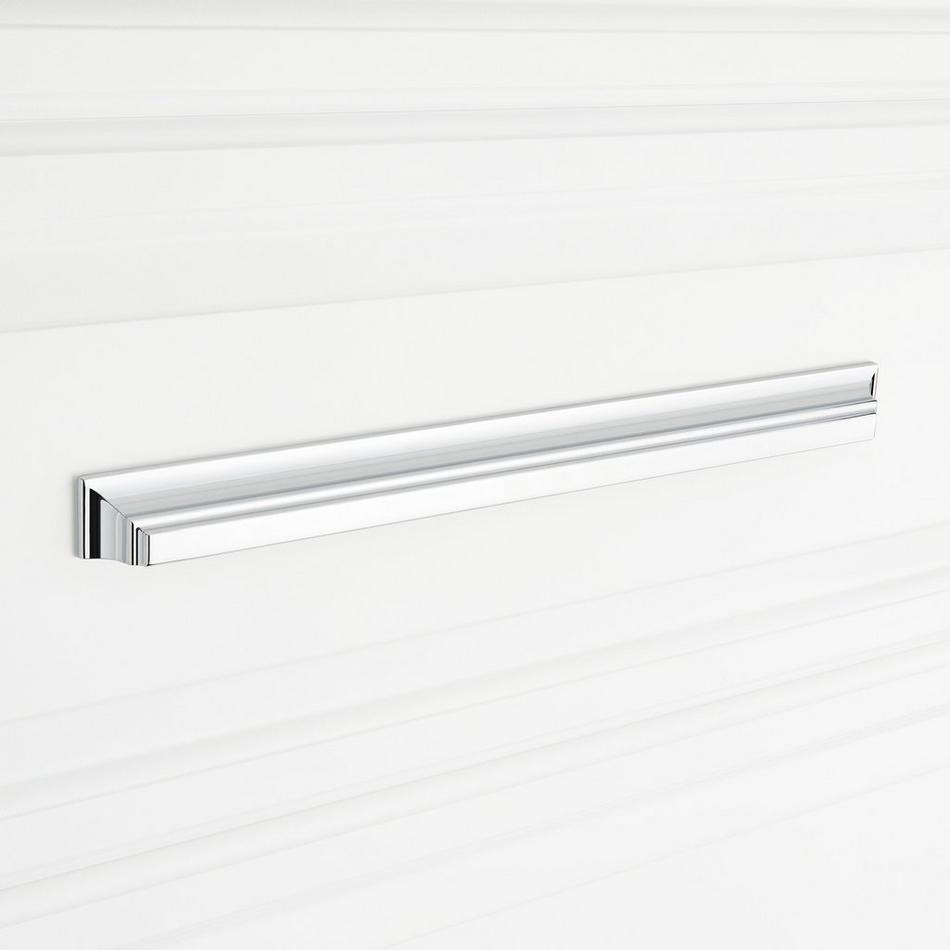 12-5/8" Gilderoy Oversized Cup Pull - Polished Chrome, , large image number 3