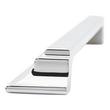 12-5/8" Gilderoy Oversized Cup Pull - Polished Chrome, , large image number 2