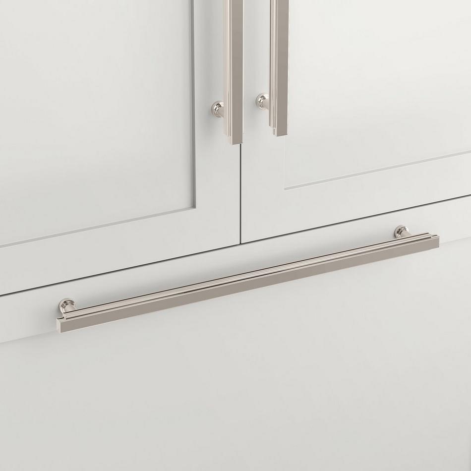 12" Gilderoy Appliance Pull - Polished Nickel, , large image number 0