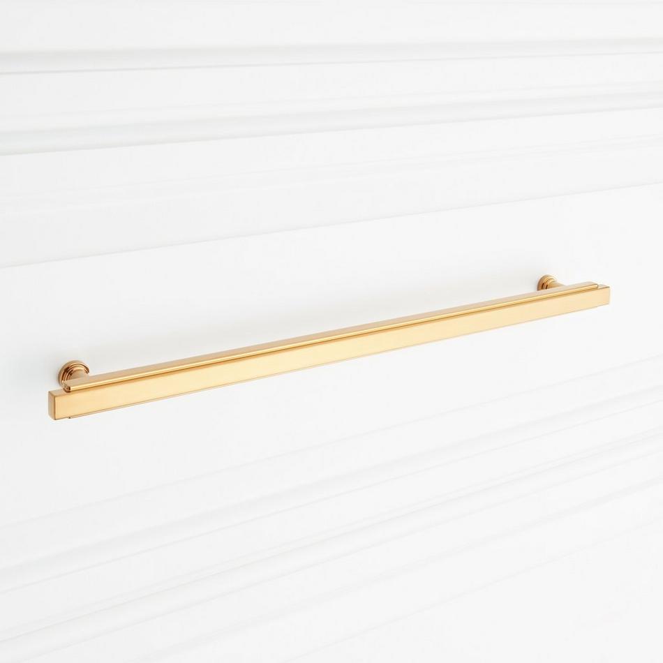 12-5/8" Gilderoy Oversized Cabinet Bar Pull - Brushed Gold, , large image number 3