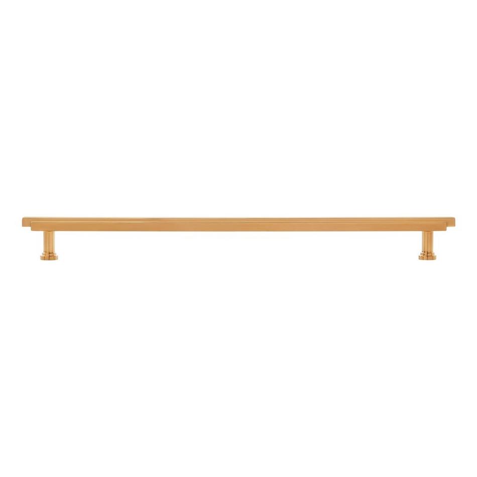 12-5/8" Gilderoy Oversized Cabinet Bar Pull - Brushed Gold, , large image number 2