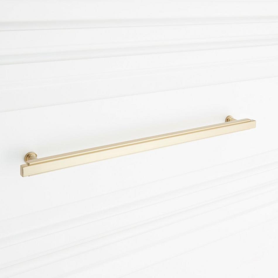 10-1/16" Gilderoy Oversized Cabinet Bar Pull - Golden Champagne, , large image number 3