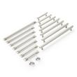 10-1/16" Gilderoy Oversized Cabinet Bar Pull - Satin Nickel, , large image number 1