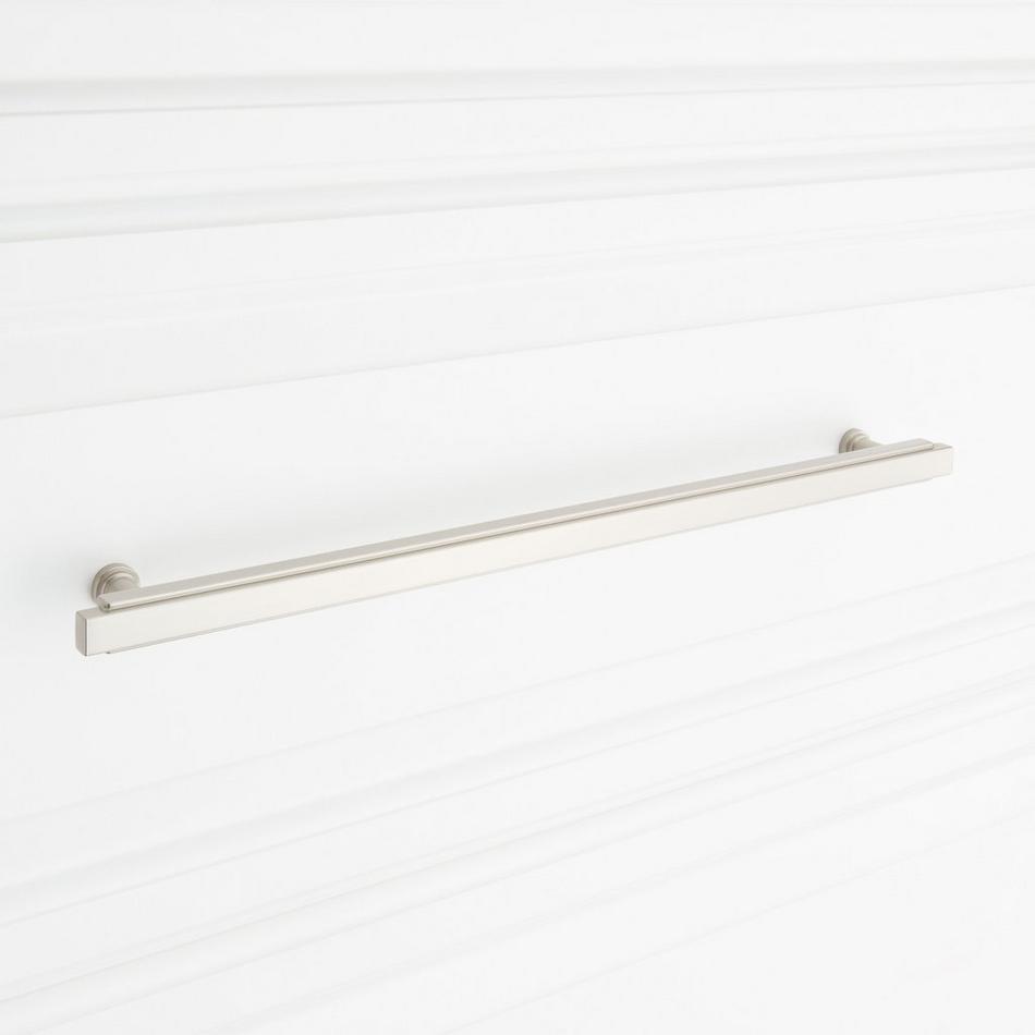 10-1/16" Gilderoy Oversized Cabinet Bar Pull - Satin Nickel, , large image number 3