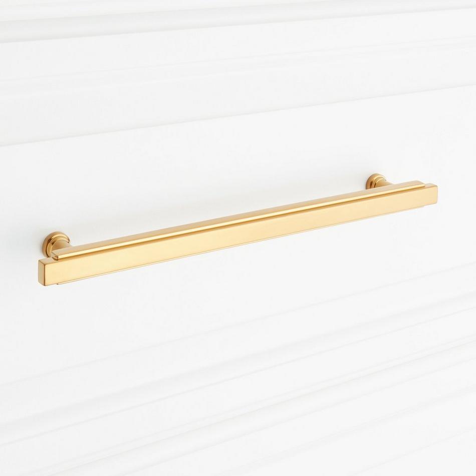 8-13/16" Gilderoy Oversized Cabinet Bar Pull - Brushed Gold, , large image number 3