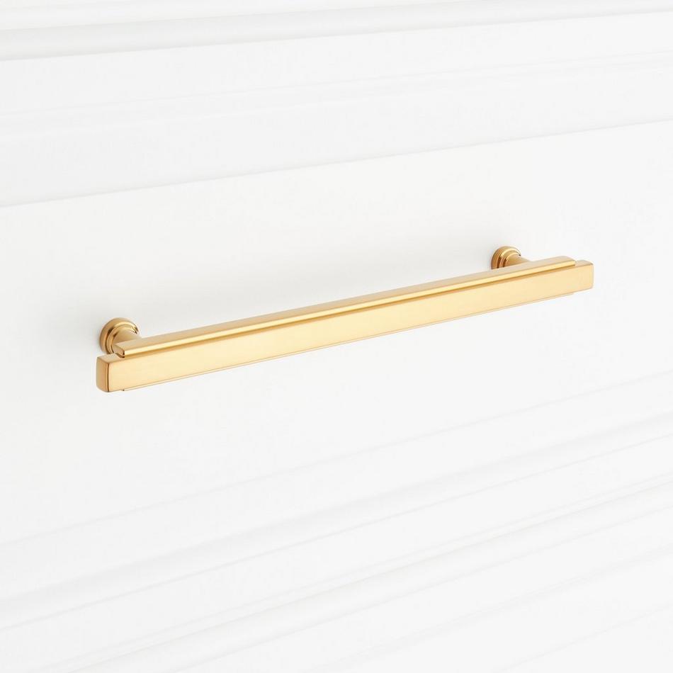 6-5/16" Gilderoy Cabinet Bar Pull - Brushed Gold, , large image number 3