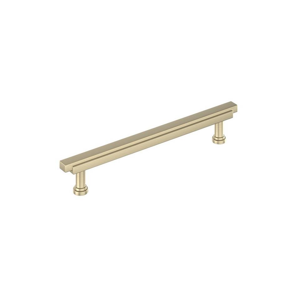 6-5/16" Gilderoy Cabinet Bar Pull - Golden Champagne, , large image number 0