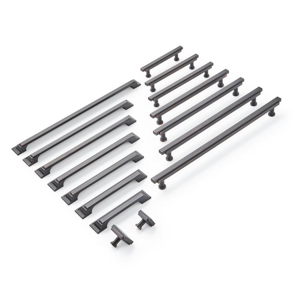 6-5/16" Gilderoy Cabinet Bar Pull - Oil Rubbed Bronze, , large image number 1