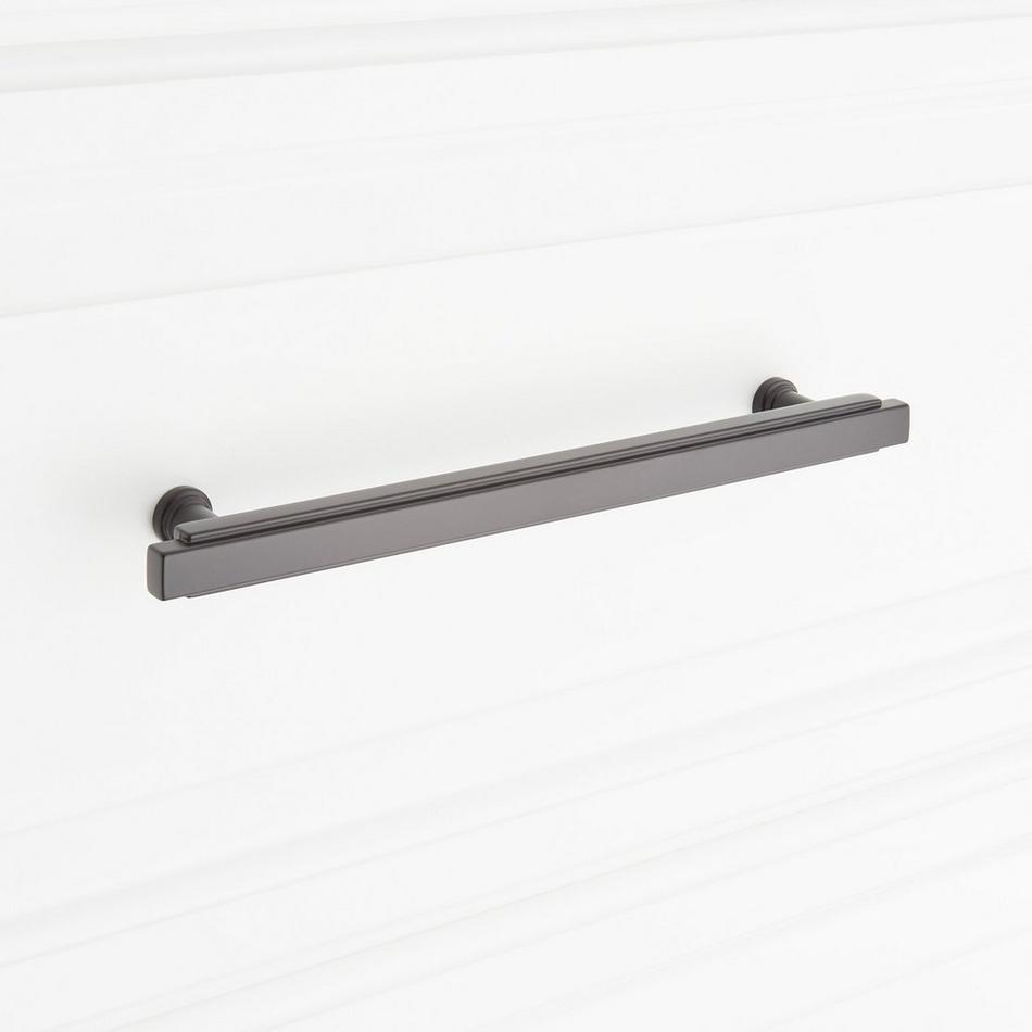 6-5/16" Gilderoy Cabinet Bar Pull - Matte Black, , large image number 3