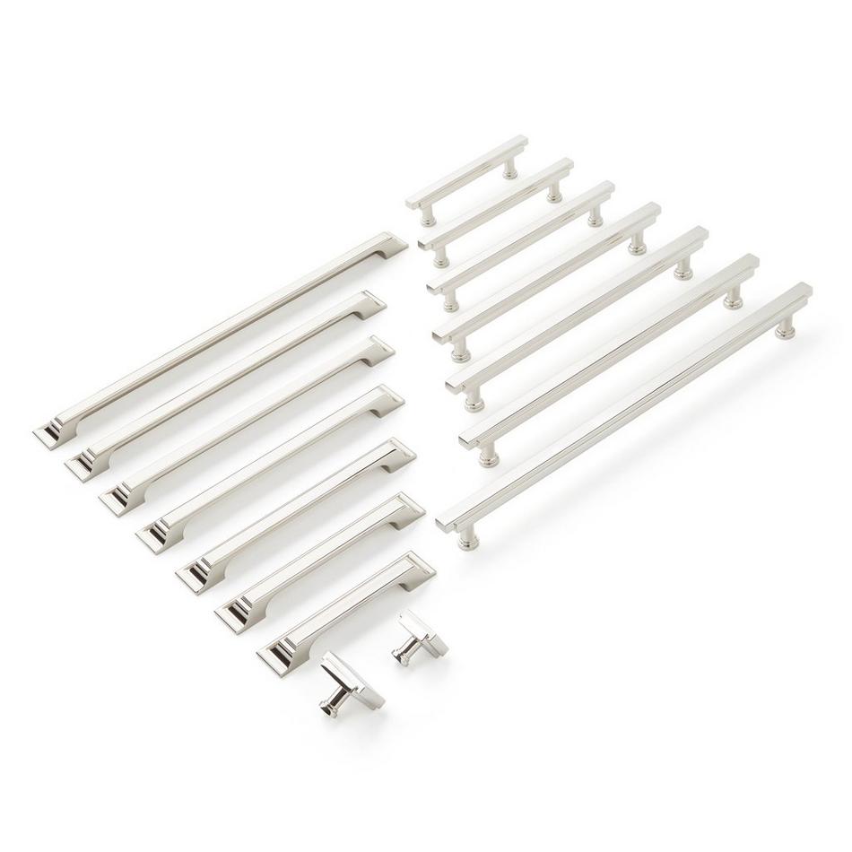 5-1/16" Gilderoy Cabinet Bar Pull - Polished Nickel, , large image number 1