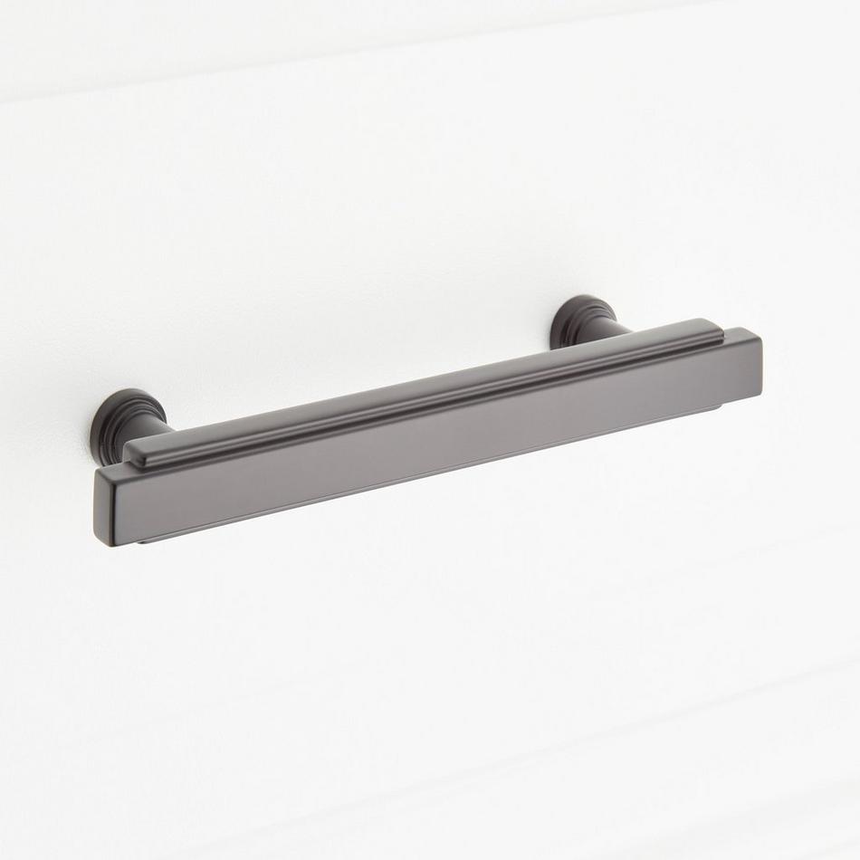 5-1/16" Gilderoy Cabinet Bar Pull - Matte Black, , large image number 3