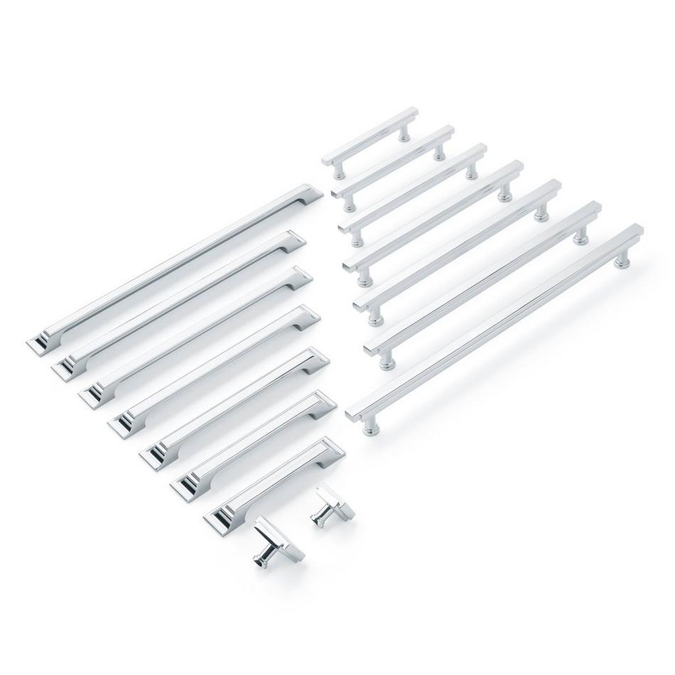 5-1/16" Gilderoy Cabinet Bar Pull - Polished Chrome, , large image number 1
