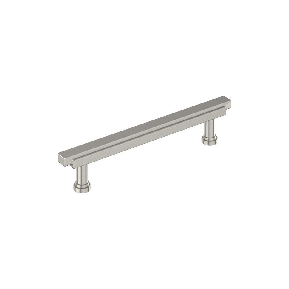 5-1/16" Gilderoy Cabinet Bar Pull - Satin Nickel, , large image number 0