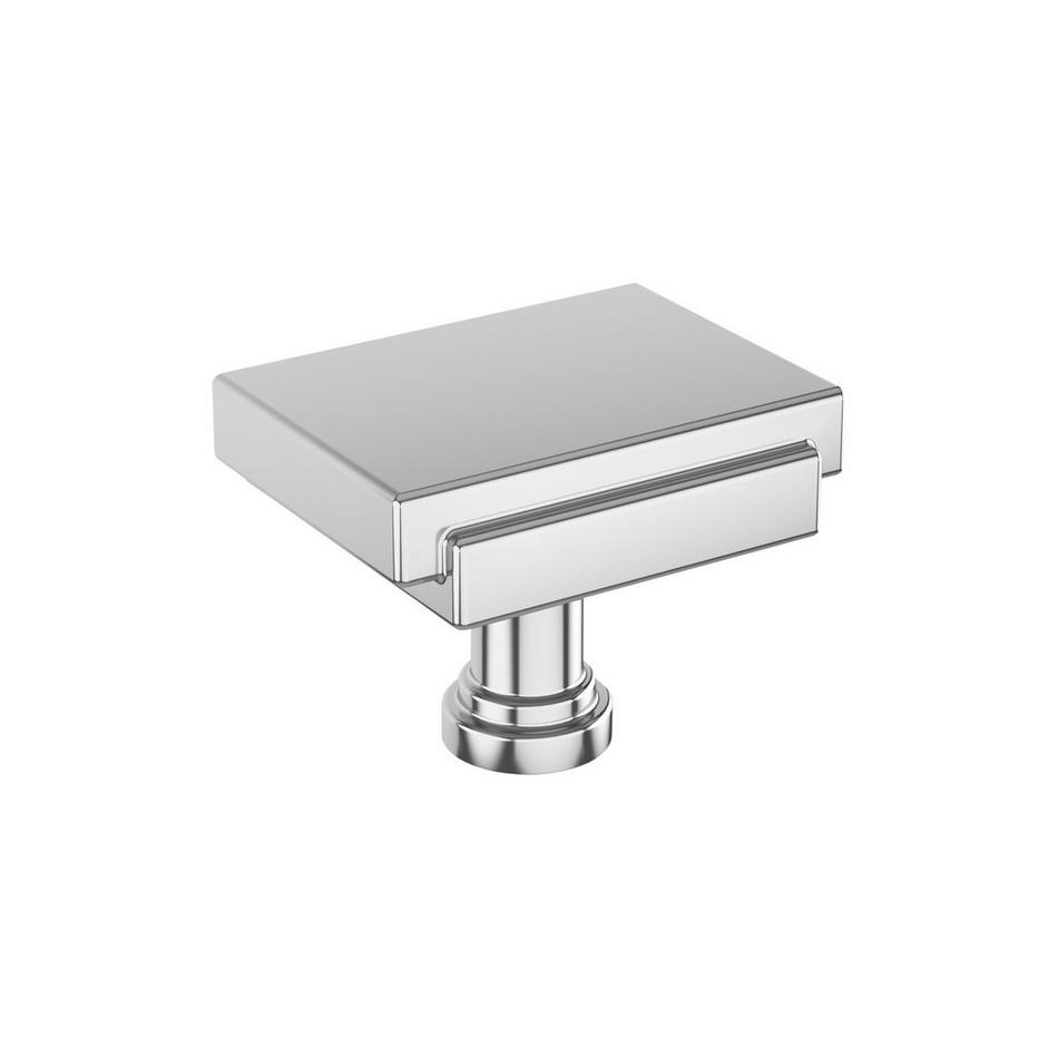 1-9/16" Gilderoy Rectangle Cabinet Knob - Polished Chrome, , large image number 0