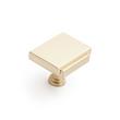 1-1/4" Gilderoy Rectangle Cabinet Knob - Golden Champagne, , large image number 0