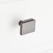 1-1/4" Gilderoy Rectangle Cabinet Knob - Oil Rubbed Bronze, , large image number 3