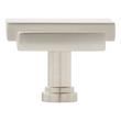 1-1/4" Gilderoy Rectangle Cabinet Knob - Satin Nickel, , large image number 2