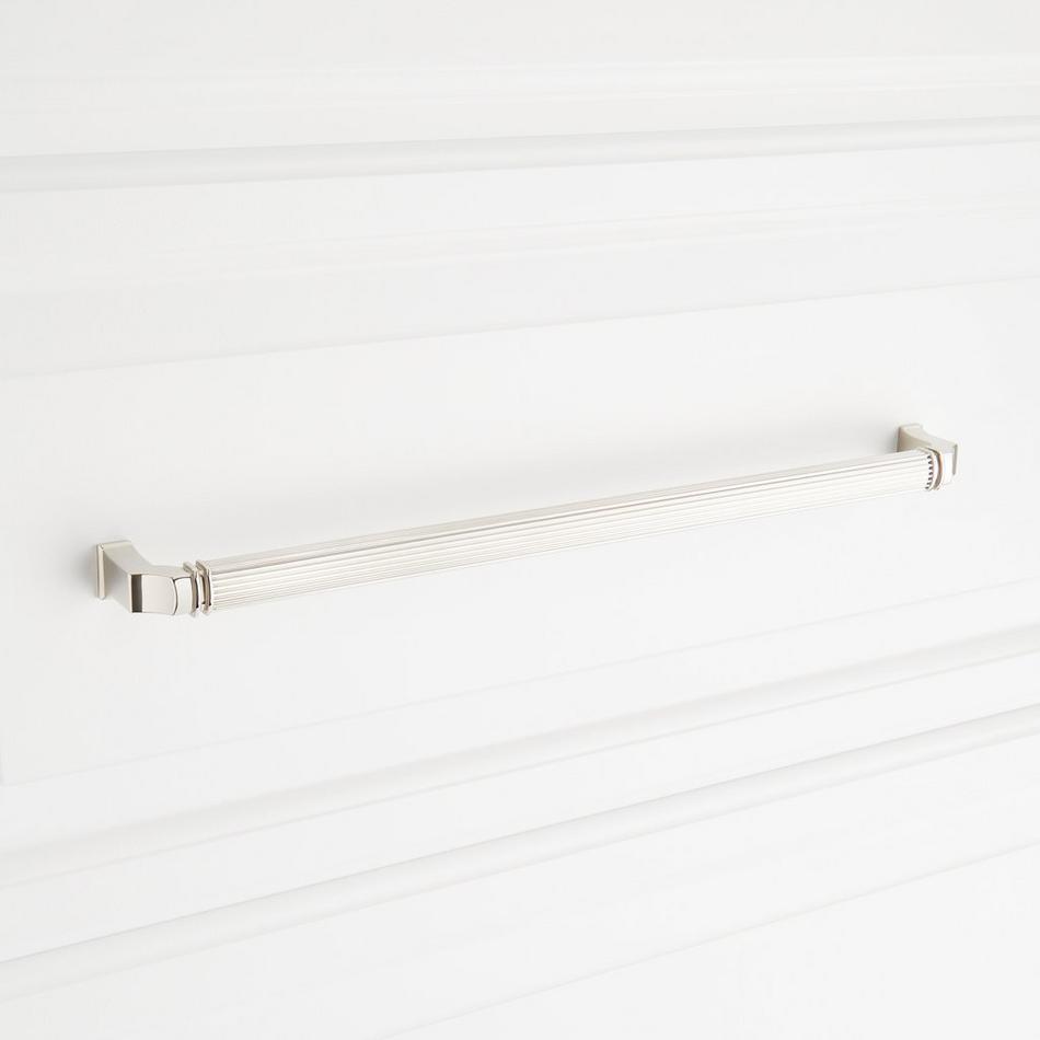 12-5/8" Inigo Oversized Cabinet Pull - Polished Nickel, , large image number 3