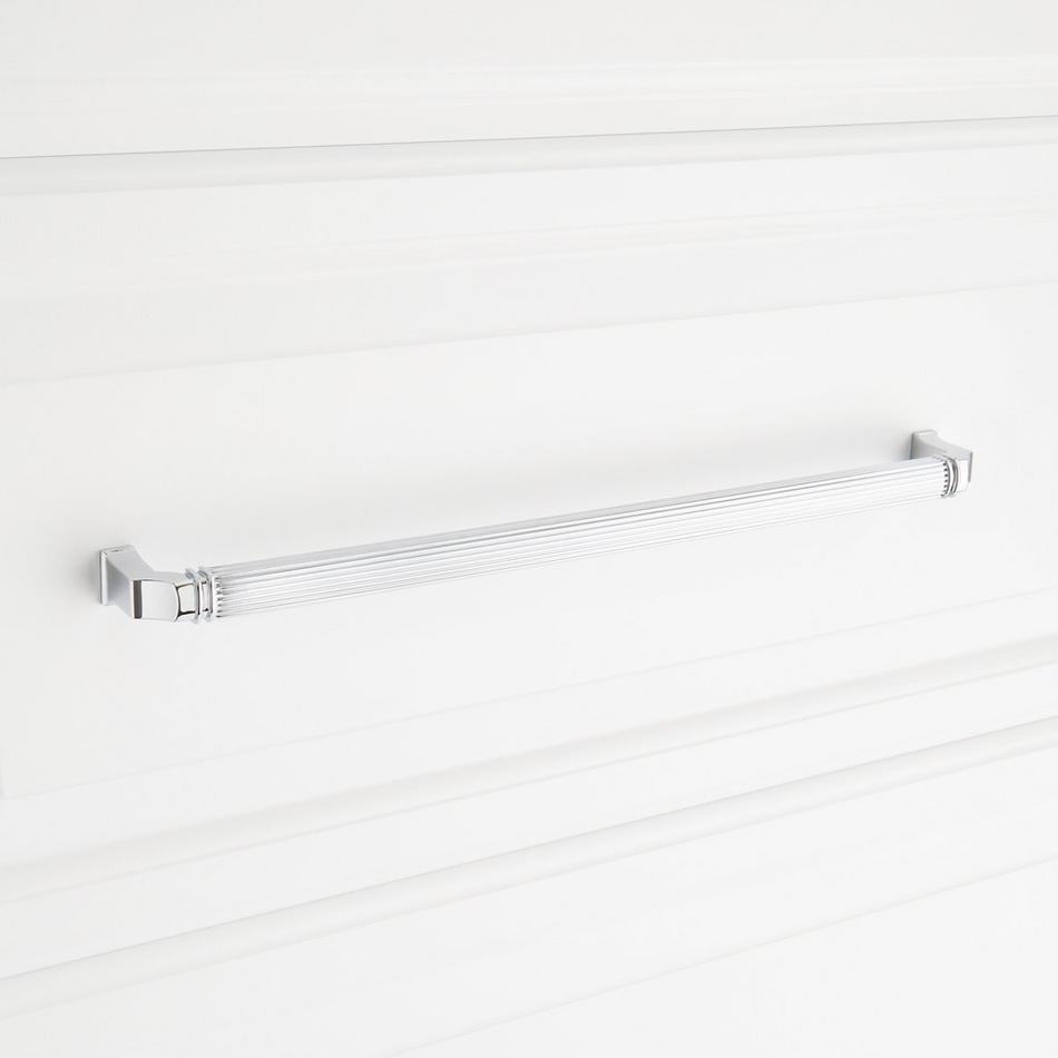 12-5/8" Inigo Oversized Cabinet Pull - Polished Chrome, , large image number 3