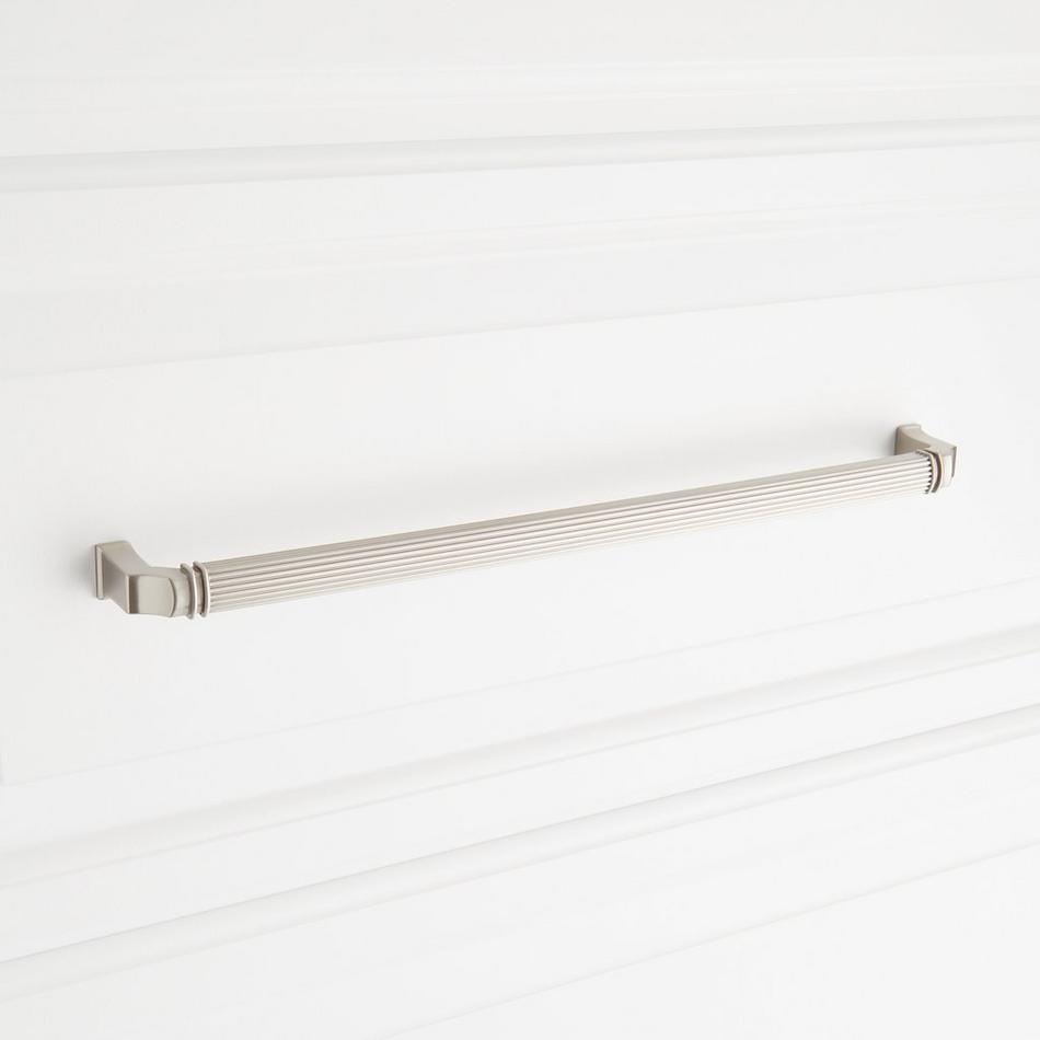 10-1/16" Inigo Oversized Cabinet Pull - Satin Nickel, , large image number 3