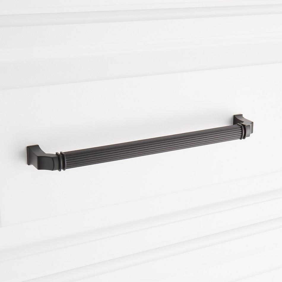 8-13/16" Inigo Oversized Cabinet Pull - Matte Black, , large image number 3