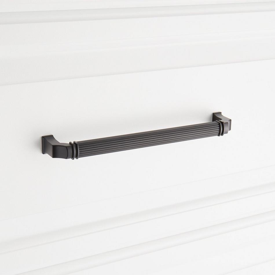 6-5/16" Inigo Cabinet Pull - Matte Black, , large image number 3