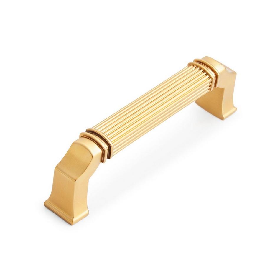 5-1/16" Inigo Cabinet Pull - Brushed Gold, , large image number 0