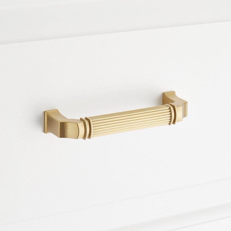 3-3/4" Inigo Cabinet Pull - Golden Champagne, , large image number 3