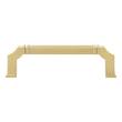 3-3/4" Inigo Cabinet Pull - Golden Champagne, , large image number 2