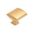 1-5/8" Inigo Rectangle Cabinet Knob - Brushed Gold, , large image number 0
