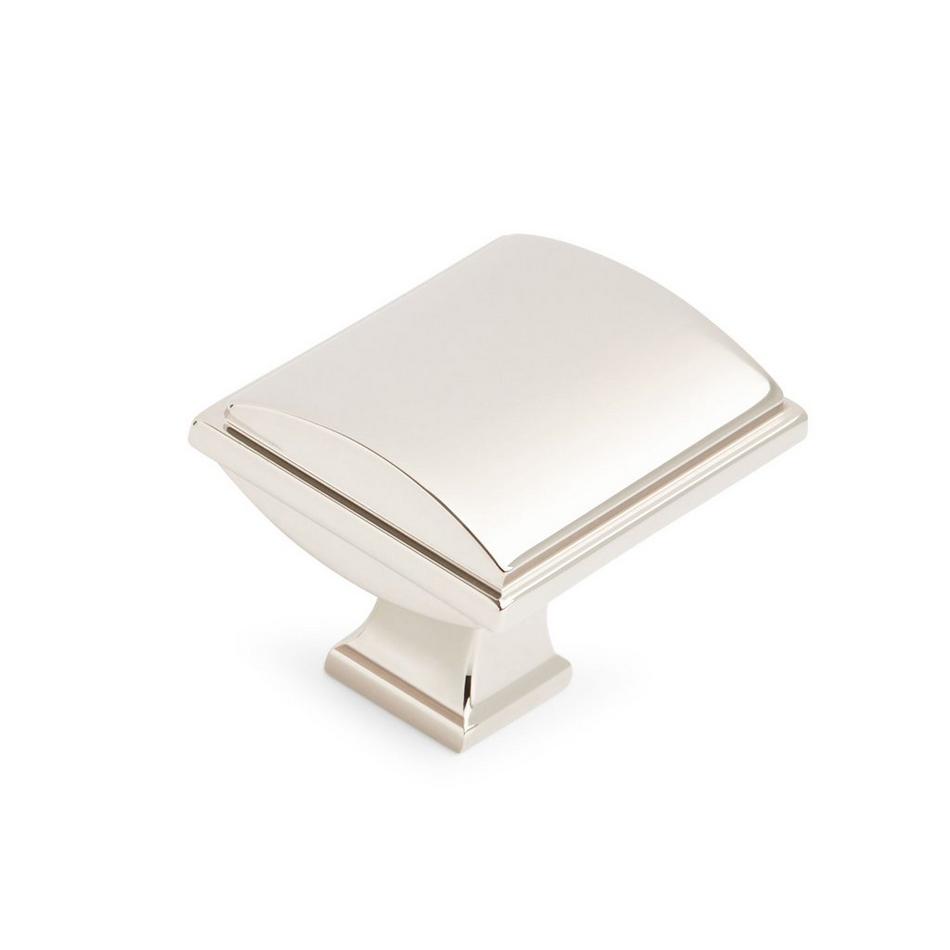 1-5/8" Inigo Rectangle Cabinet Knob - Polished Nickel, , large image number 0
