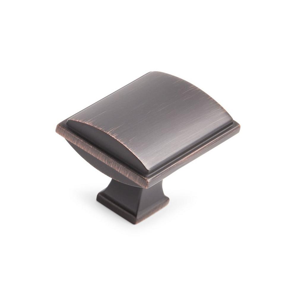 1-5/8" Inigo Rectangle Cabinet Knob - Oil Rubbed Bronze, , large image number 0