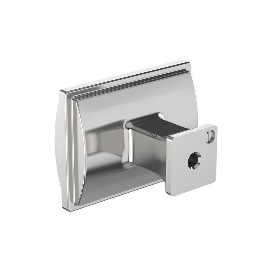 1-5/8" Inigo Rectangle Cabinet Knob - Polished Chrome, , large image number 2