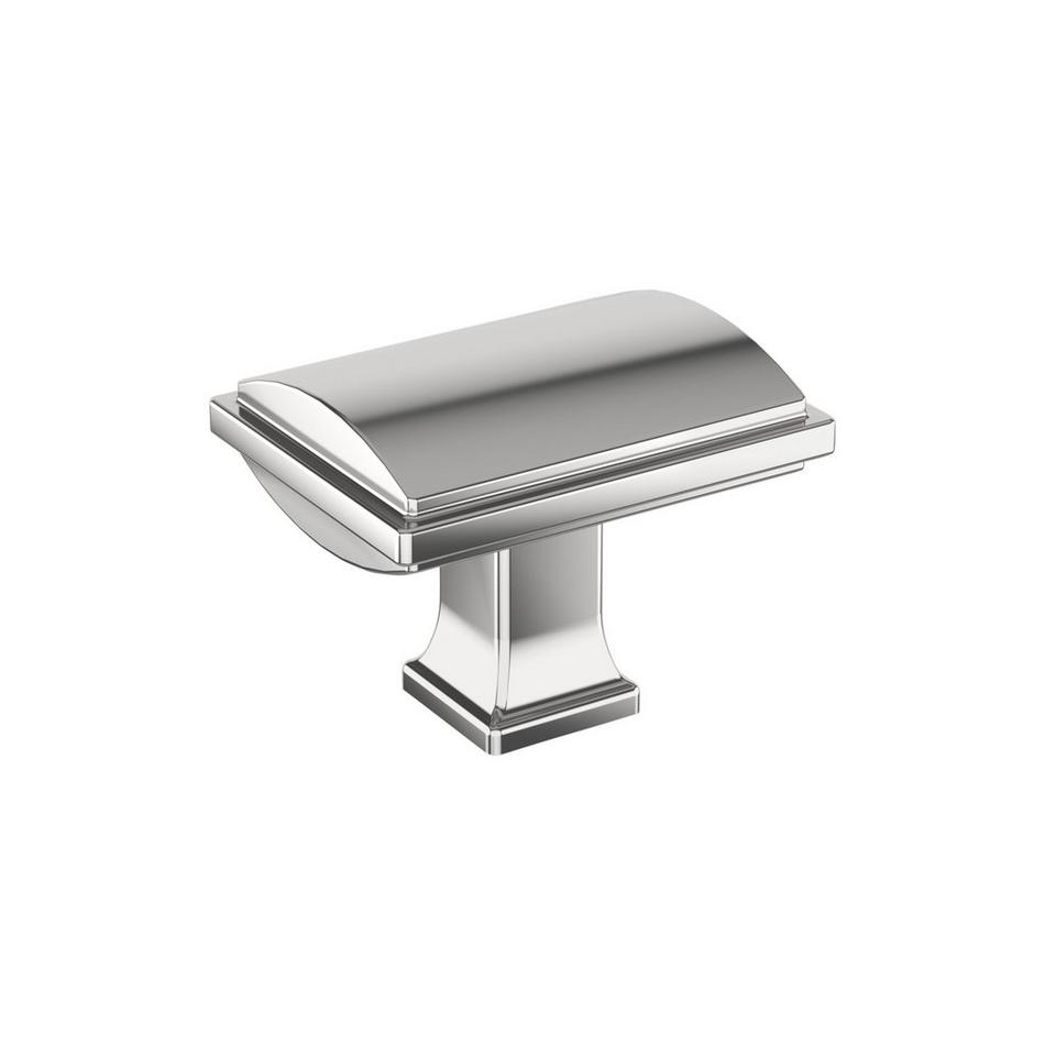 1-5/8" Inigo Rectangle Cabinet Knob - Polished Chrome, , large image number 0