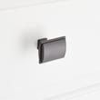 1-5/16" Inigo Rectangle Cabinet Knob - Matte Black, , large image number 3