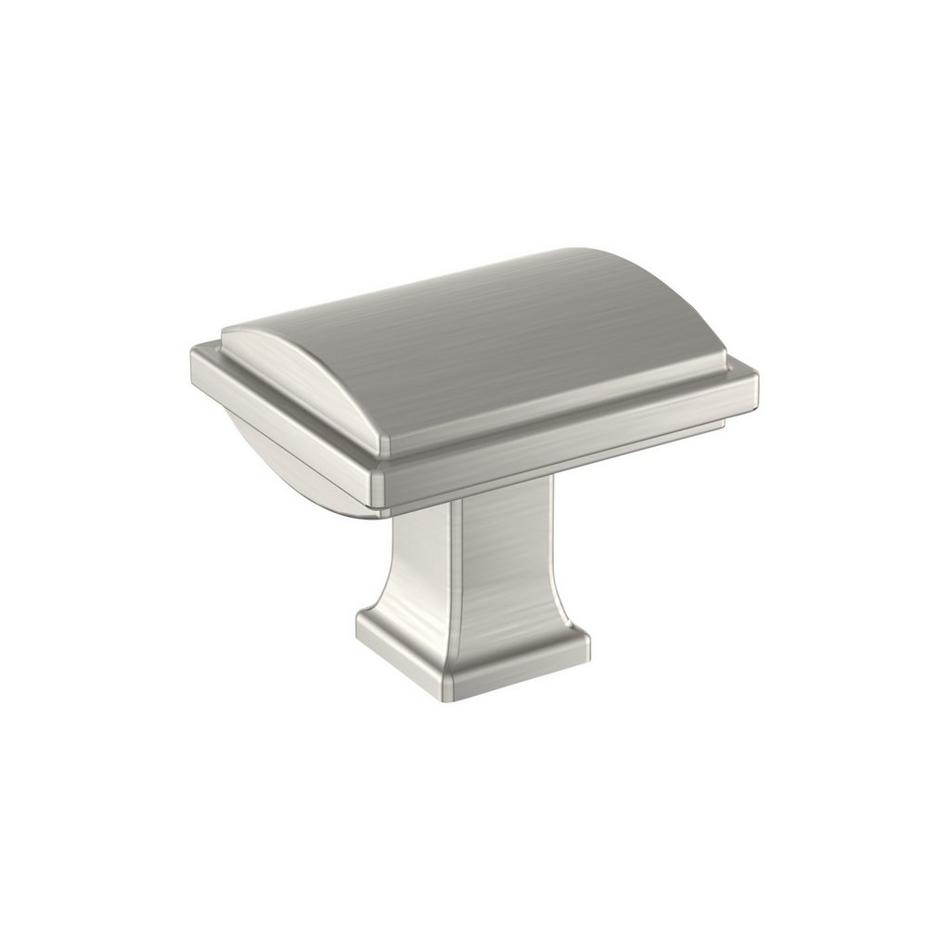 1-5/16" Inigo Rectangle Cabinet Knob - Satin Nickel, , large image number 0