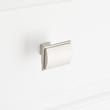 1-5/16" Inigo Rectangle Cabinet Knob - Satin Nickel, , large image number 3