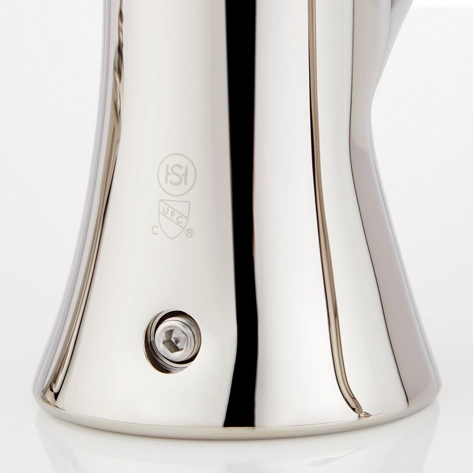 Pendleton 4-Hole Roman Tub Filler and Hand Shower and Valve - Polished Nickel, , large image number 4