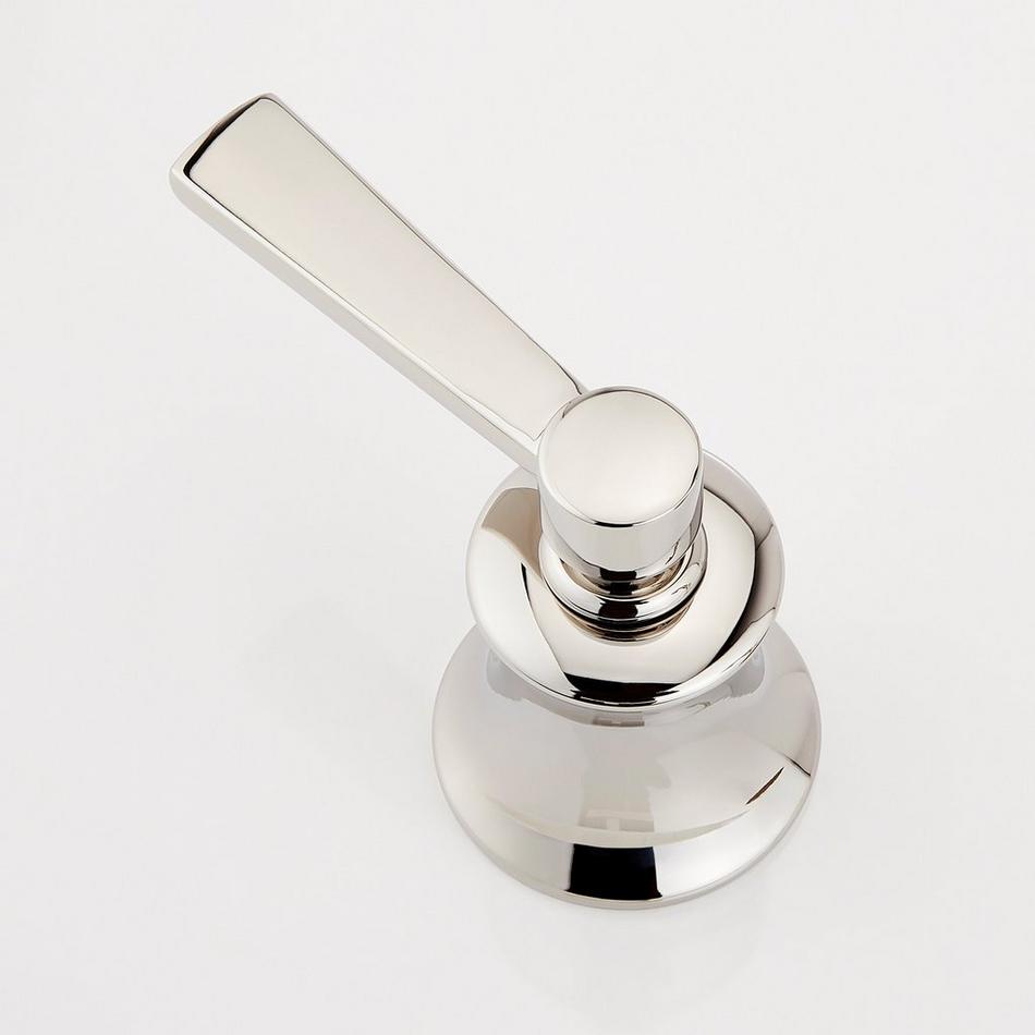 Pendleton 4-Hole Roman Tub Filler and Hand Shower and Valve - Polished Nickel, , large image number 3