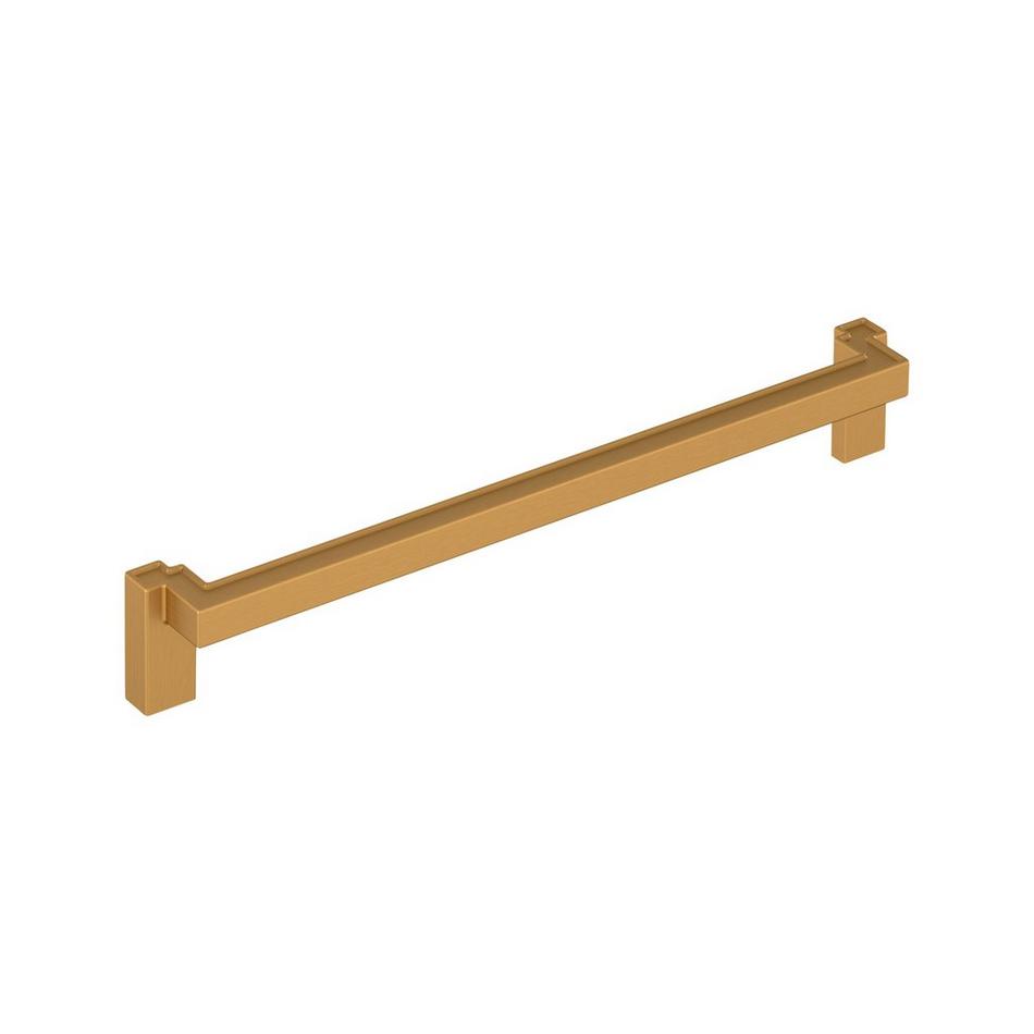 10-1/16" Matilde Oversized Cabinet Pull - Brushed Gold, , large image number 0
