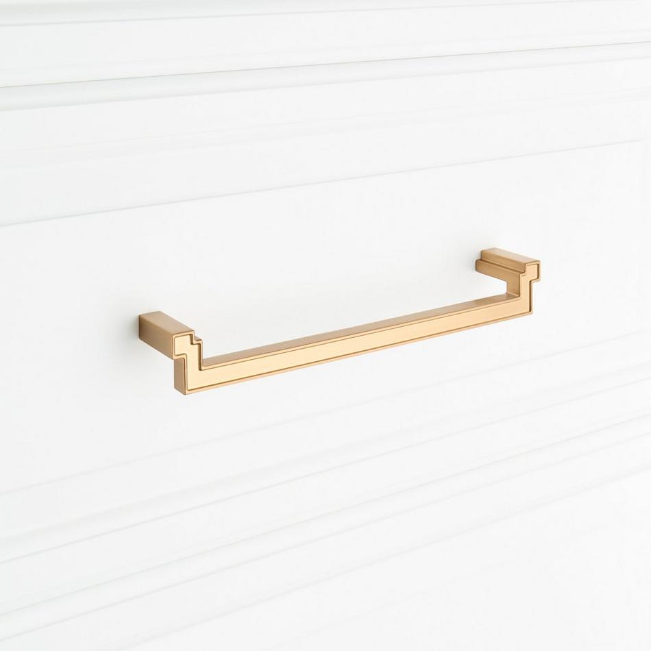 8-13/16" Matilde Oversized Cabinet Pull - Champagne Bronze, , large image number 3