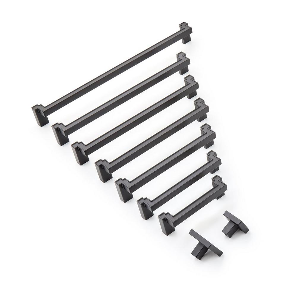 7-9/16" Matilde Cabinet Pull - Matte Black, , large image number 1