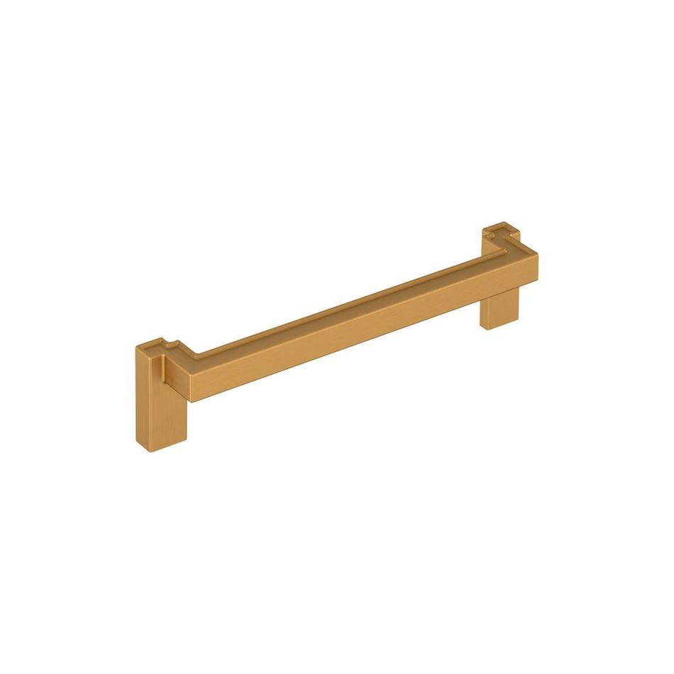 6-5/16" Matilde Cabinet Pull - Brushed Gold, , large image number 0